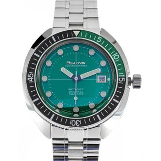 Bulova Oceanographer Devil Diver Automatisch Horloge - Dames - Horloges - Grijs - ONE Size - Accessoires