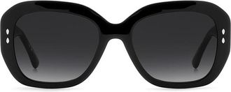 Isabel Marant IM 0248/S 807/9O Womens Sunglasses Black Size 55