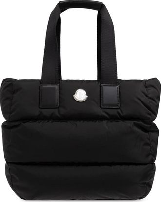 Moncler Tote Bags, female, Black, Size: ONE SIZE Caradoc Tote Bag