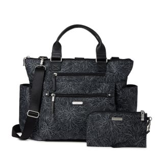 Baggallini Womens 3-in-1 Convertible Tote Backpack with RFID Wristlet