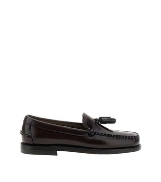 Sebago Brown Classic Leather Loafers