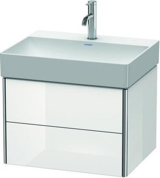 Duravit Duravit Xsquare Mueble Bajo Lavabo Suspendido, 2 Cajones