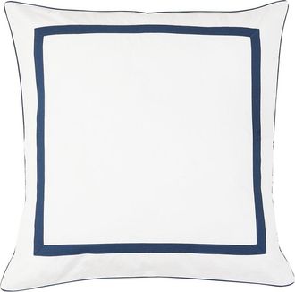 Melange Home Mélange Home Percale Classic Double Border Euro Sham Set