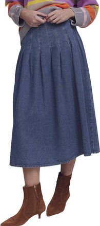 Boden Valentina Denim Skirt