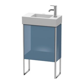 Duravit Duravit Xsquare Vanity Unit Vertical 48.4x24.0 Cm, 1 Puerta, Colgado A La Izquierda, 1 Estante De Vidrio, Para El Lavabo Vero Air 072450, Color (frent