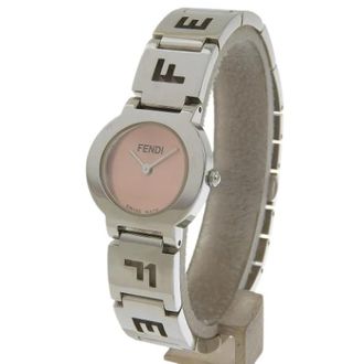 Fendi Pre-owned Stainless Steel Watch - Dames - Vintage Horloges - Oranje - ONE Size - Vintage