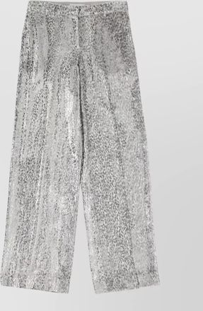 Stella McCartney silk wide-leg trousers
