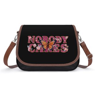 Generic Nobody Cares Fashion Womens Crossbody Bags Novelty Handbag Shoulder Bag Purse