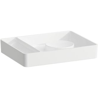 Laufen Recipiente Val Cuadrado, 360 X 280 Mm Blanco Mate Laufen