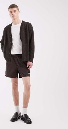 adidas Originals Sprinter - Pantaloncini marrone caff&egrave; e rosa