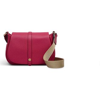Radley London Lulworth Road Mini Flapover Crossbody Bag in Dark Rose at Nordstrom, Size X-Small