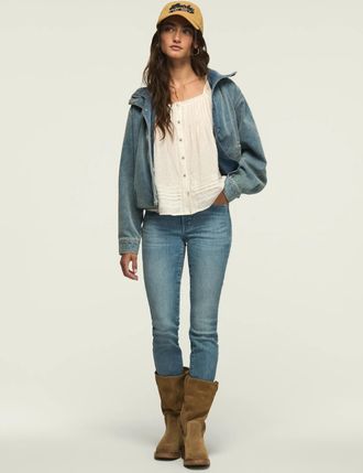Lucky Brand Womens High Rise Bridgette Skinny