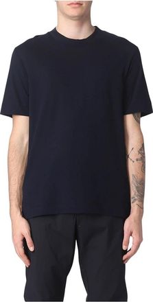 Paolo Pecora Jersey Gebreide Trui - Heren - T-shirts - Blauw - XL - Tops