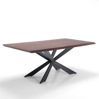 Oresteluchetta Mesa Fija Imitaci&oacute;n Madera Negra Cm. Al.76 X P.100 X L.200