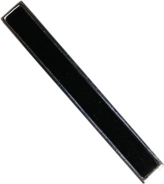 Dolce & Gabbana Silver Tone Brass Logo Branded Men Accessory Tie Clip Mens Bar