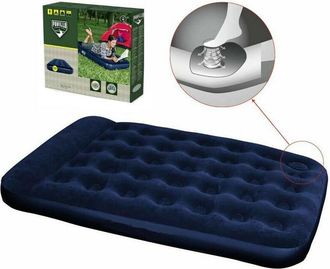 Trade Shop Trade Shop - Materassino Materasso Gonfiabile Campeggio Mare Spiaggia 1/2 Piazza 191x137x22cm