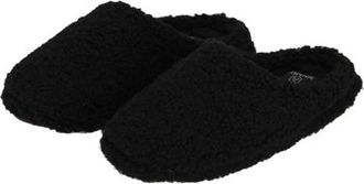 Apollo teddy pantoffels donkerblauw