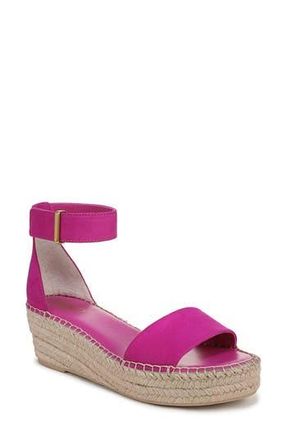 Franco Sarto Pela Espadrille Platform Sandal in Fuchsia at Nordstrom Rack, Size 7.5