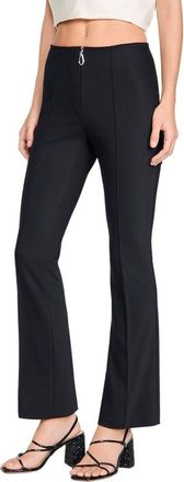 Sandro Pleat and zip trousers in Black at Nordstrom, Size 42 Eu