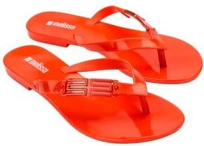Melissa Harmonic Flip Flop in Red at Nordstrom Rack, Size 10