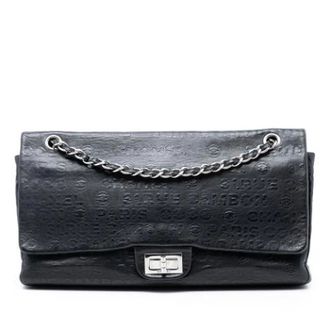 Chanel Pre-owned Vintage Flap Shoulder Bag - Dames - Pre-owned - Zwart - Maat: ONE Size Leer
