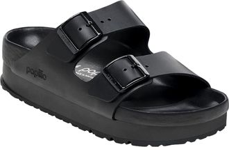 Birkenstock Arizona Pap Flex Platform Black 1026918 Womens