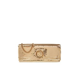 Versace Clutch With Shimmering Crystals
