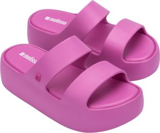 Melissa Free Line Platform Slide Sandal in Lilac at Nordstrom, Size 10