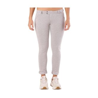 Met Met, Dames, Broeken, Grijs, Maat: W29 Katoen