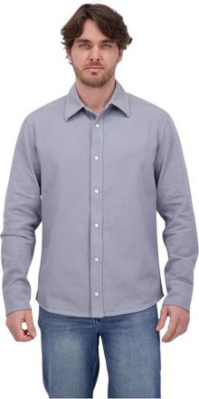 A.P.C. Hombre, Camisas, Gris, Talla: S