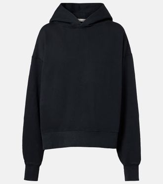 Slvrlake Denim Relaxed cotton jersey hoodie