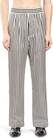 Tom Ford Fluid Silk Stripe Lounge Pants