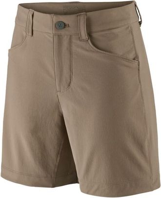 Patagonia Landfarer Bike Shorts Velohose für Damen | braun/beige