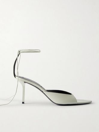 Victoria Beckham Sandali In Pelle Eliza - Verde