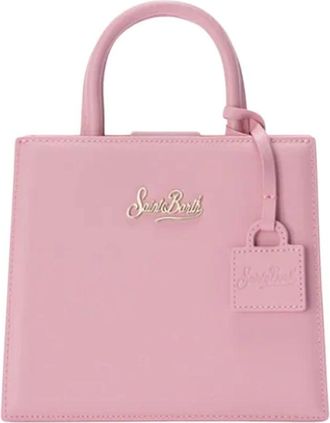 MC2 Saint Barth Handbags, female, Pink, Size: ONE SIZE Borsa Shop Mini strutturata