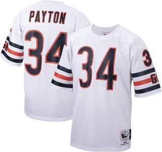 Mitchell & Ness Mens Mitchell & Ness Walter Payton White Chicago Bears Big & Tall 1985 Retired Player Replica Jersey at Nordstrom, Size 6Xb