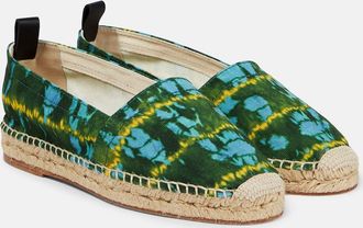 Altuzarra Kenda printed espadrilles