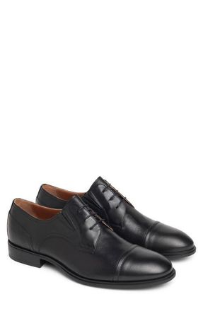 Nero Giardini Cap Toe Lace-Up Oxford in Black at Nordstrom, Size 10-10.5Us
