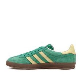 adidas Original Gazelle Indoor Green Yellow Tan IH7500