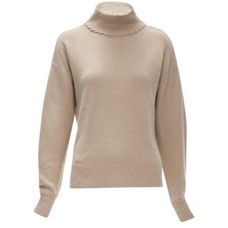 Theory cashmere whipstitch turtleneck