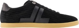 Lanvin Glen Sneakers - Heren - Sneakers - Zwart - 41 EU - Leer - Schoenen