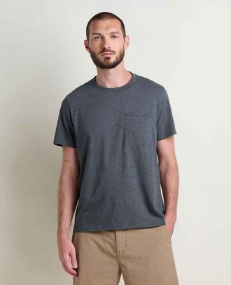 Toad & Co Mens Re-Form Crew in Heather Grey at Nordstrom, Size Xx-Large
