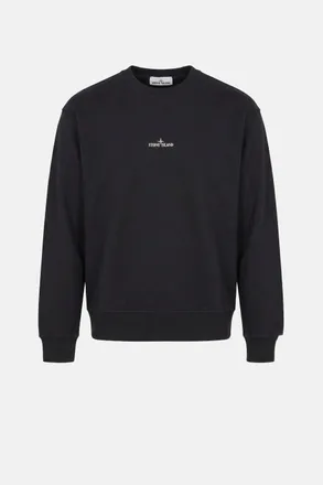 Stone Island COMPASS LOGO 6100039 SWEATSHIRT Size: XXL, colour: BLACK