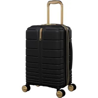 IT Luggage Fascinate 21-Inch Hardside Carry-On Spinner Suitcase in Black at Nordstrom Rack