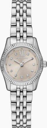 Michael Kors Womens Michael Kors MK4843 Lexington Silver Dial Ladies Watch