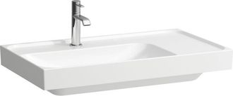 Laufen Laufen - Meda Lavabo, Empotrable, 800x460mm, Repisa Derecha, 1