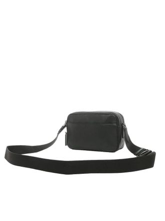 Coach Smooth Calf Leather Crossbody Bag - Black