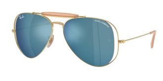 Ray-Ban RB3029M 001/55 Mens Sunglasses Gold Size 54