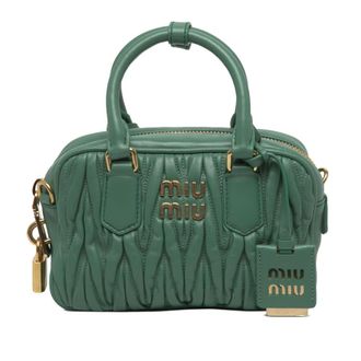 Miu Miu Pre-owned Miu Miu Small Matelasse Nappa Arcadie Satchel Ladies QOHOMPZQTHE6WWJZ