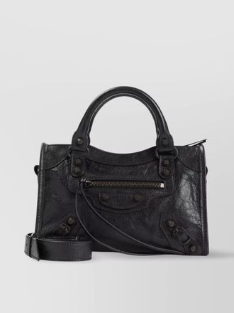 Balenciaga le city mini leather tote bag
